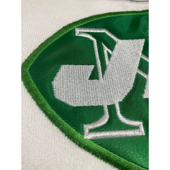 Vintage 1994 New York Jets Embroidered Heavyweight Sweatshirt Size M 22x28 - Picture 12 of 14